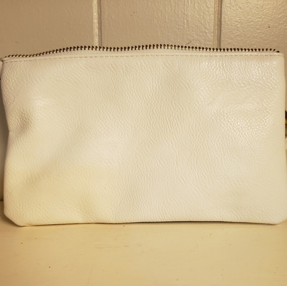 Tory Burch white leather clutch - Picture 5 of 5
